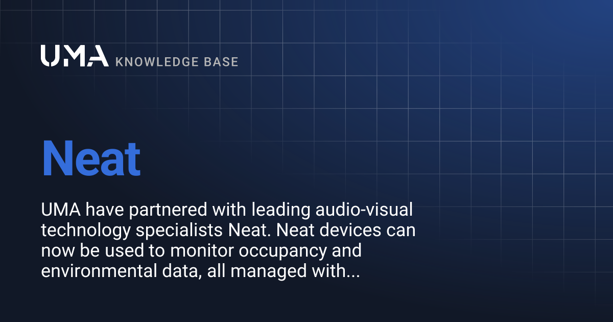 Neat | UMA Knowledgebase